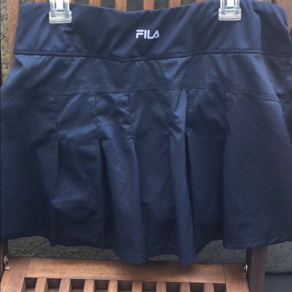 Fila Skirts Fila Navy Tennis Skirt Poshmark